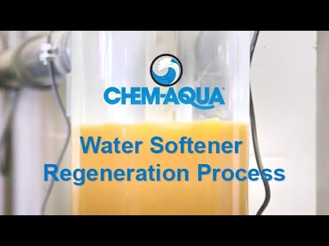 Water Softener Regeneration Process
