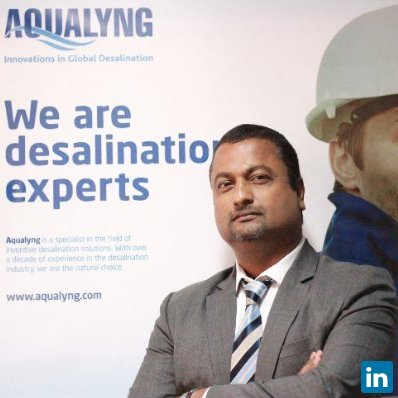 Suresh Pillai, Director of International Sales - Canada, Asia, Middle East & Africa at AquaRecycle