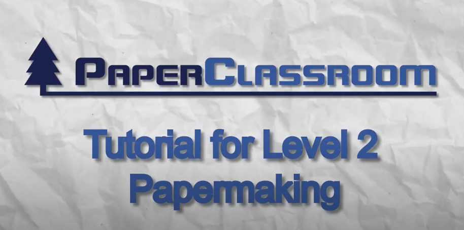 Level 2 Papermaking - Equipment for Process water treatment