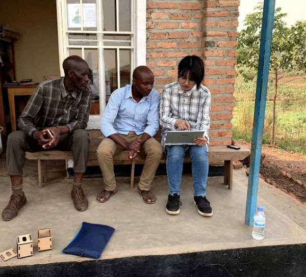 Japanese tech students develop quality measuring app for Rwandan coffee farmers