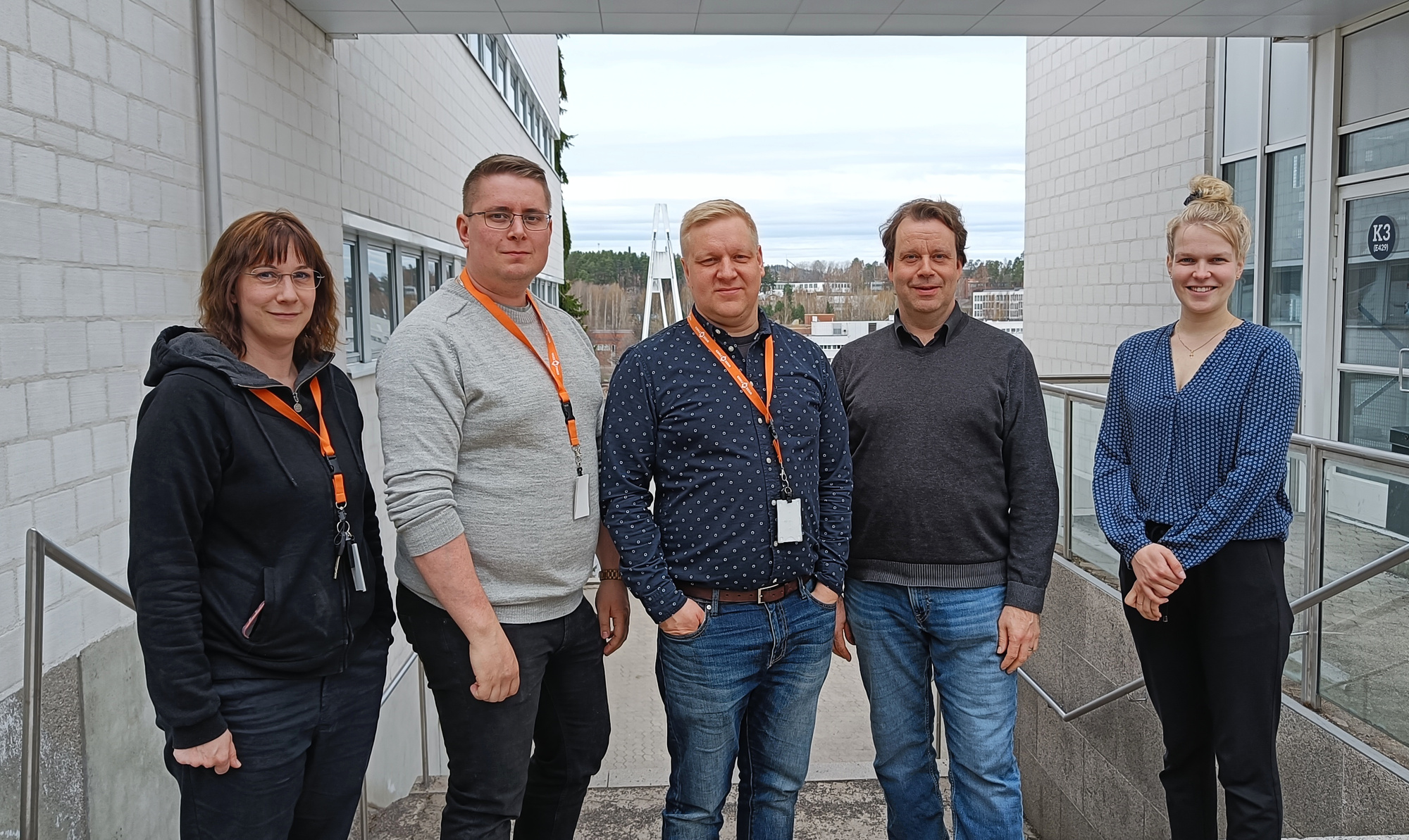 Breakthrough technology revolutionises metal recovery from mine waterThe project team from the left: Tuija Solismaa-Pirnes (Laboratory Manager, ...