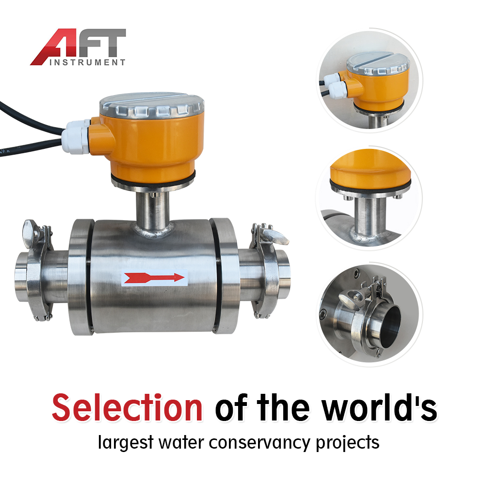Characteristics of water flow measurement