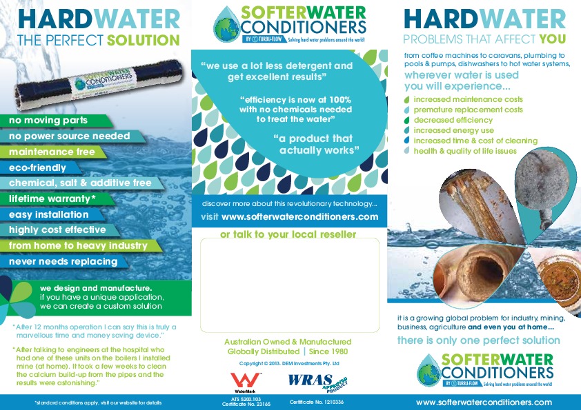 Installing a Softerwater ...